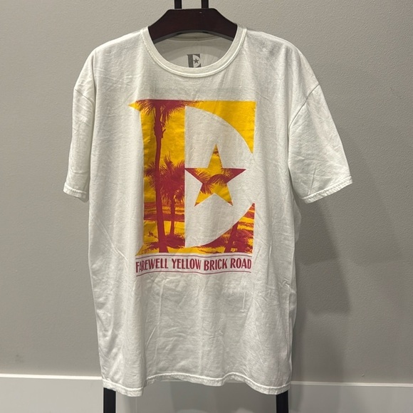 Elton John Other - Elton John Florida Farewell Yellow Brick Road Tour Tee. Sz XXL